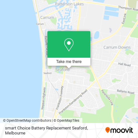 smart Choice Battery Replacement Seaford map