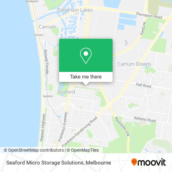 Seaford Micro Storage Solutions map