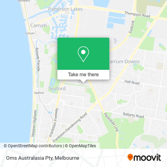 Oms Australasia Pty map