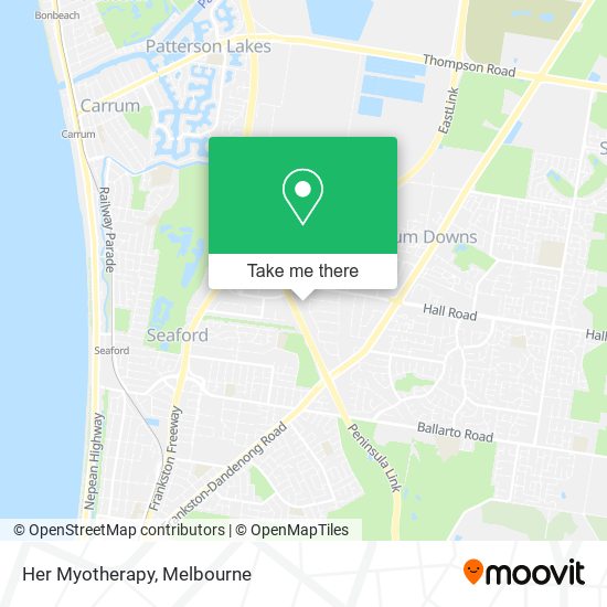 Her Myotherapy map