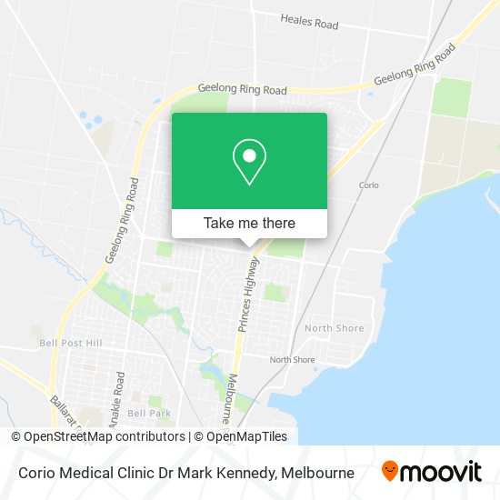 Corio Medical Clinic Dr Mark Kennedy map