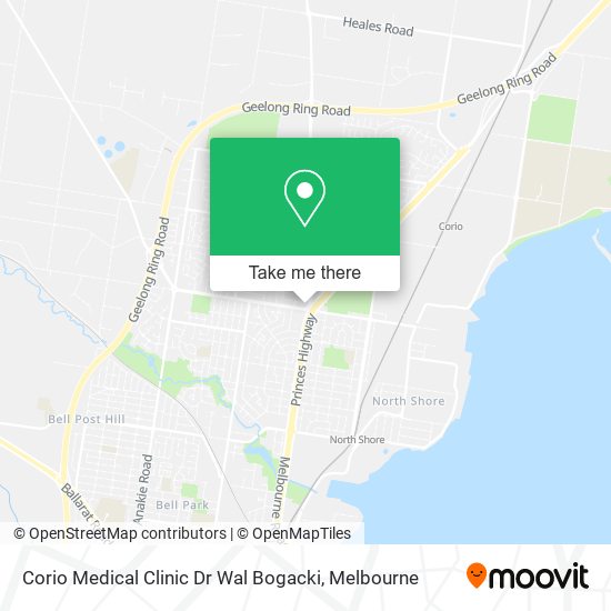 Corio Medical Clinic Dr Wal Bogacki map