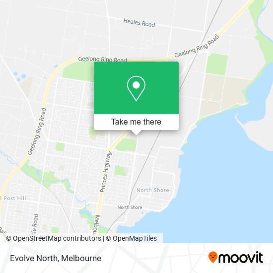 Evolve North map