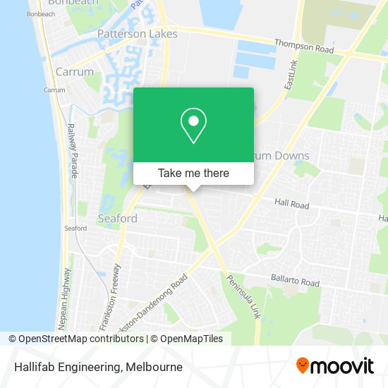 Hallifab Engineering map