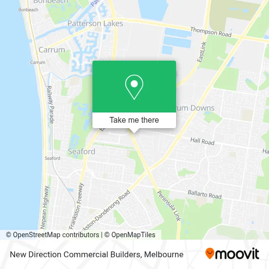 Mapa New Direction Commercial Builders