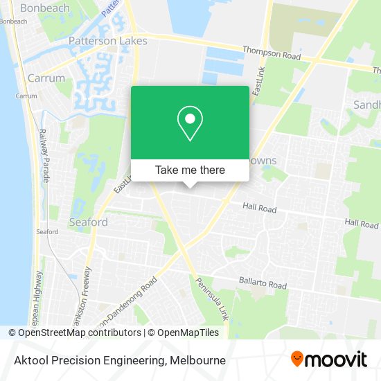 Aktool Precision Engineering map