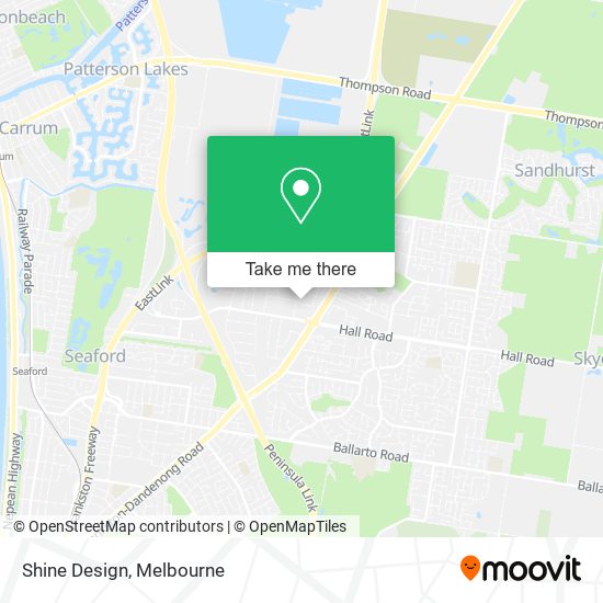 Shine Design map
