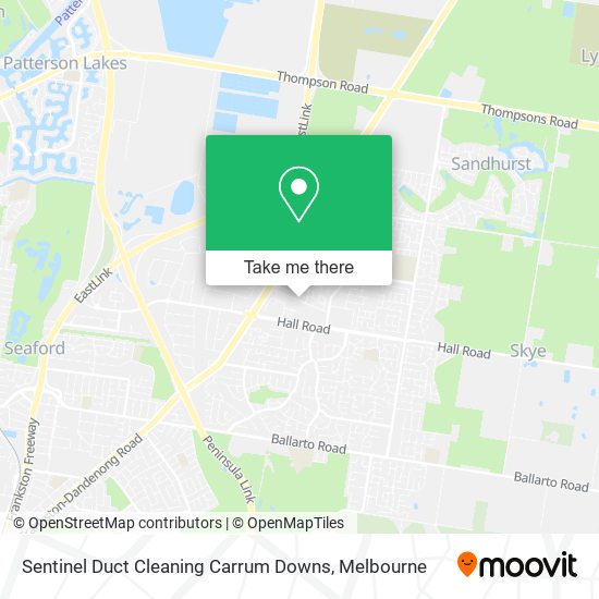 Sentinel Duct Cleaning Carrum Downs map