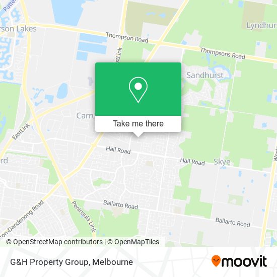 G&H Property Group map