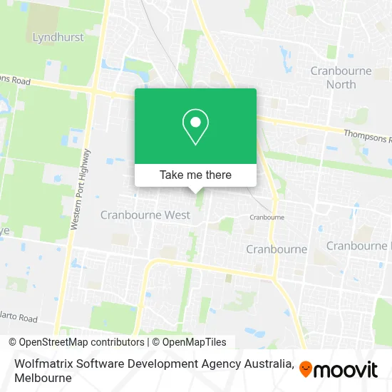 Mapa Wolfmatrix Software Development Agency Australia