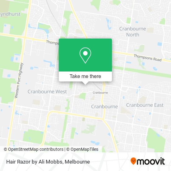 Hair Razor by Ali Mobbs map