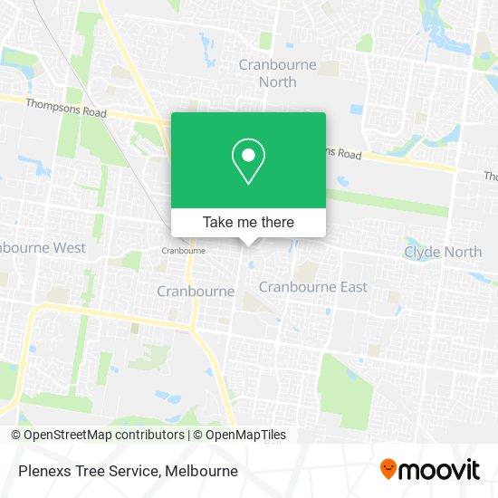 Plenexs Tree Service map