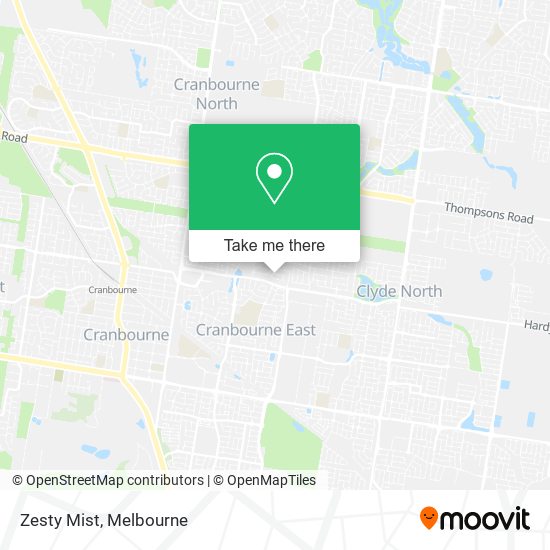 Zesty Mist map