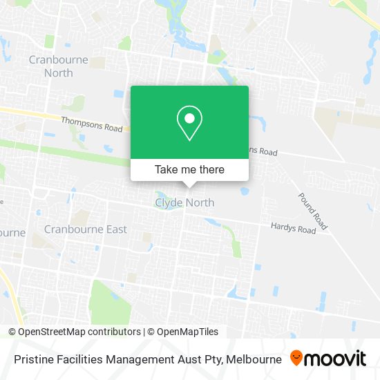 Pristine Facilities Management Aust Pty map