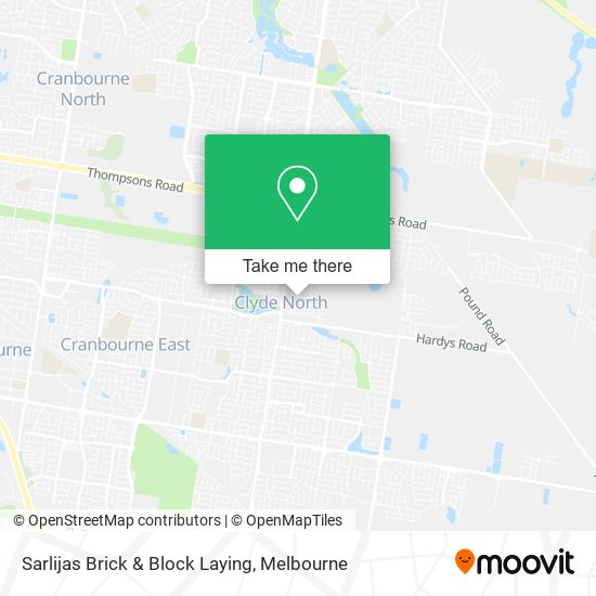 Sarlijas Brick & Block Laying map