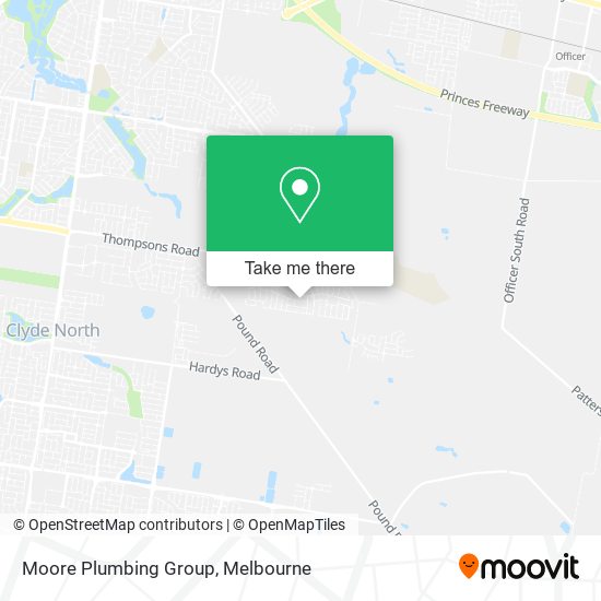 Moore Plumbing Group map