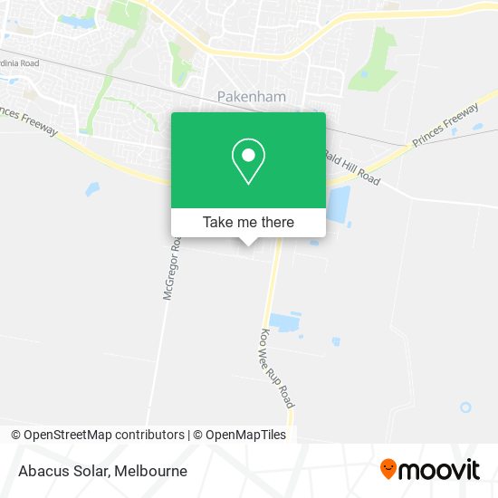 Abacus Solar map