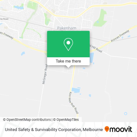 United Safety & Survivability Corporation map