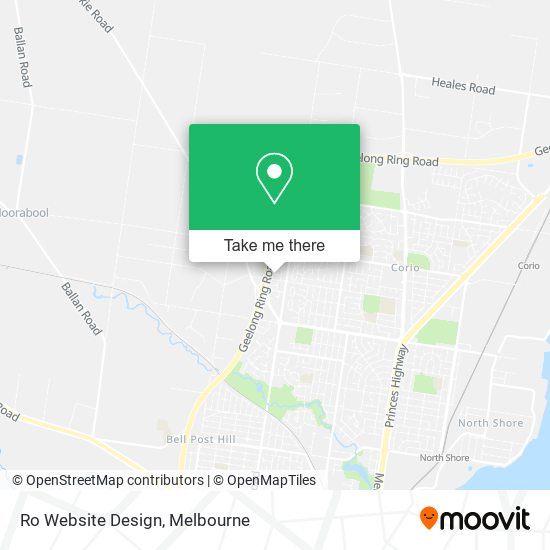Ro Website Design map