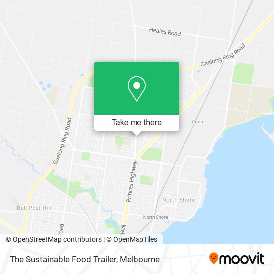 The Sustainable Food Trailer map