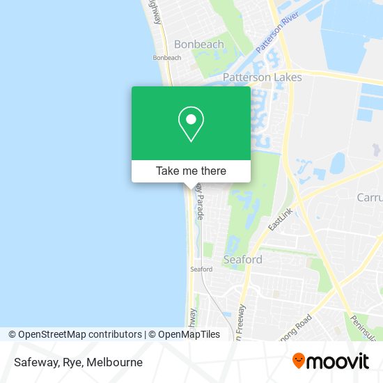 Safeway, Rye map