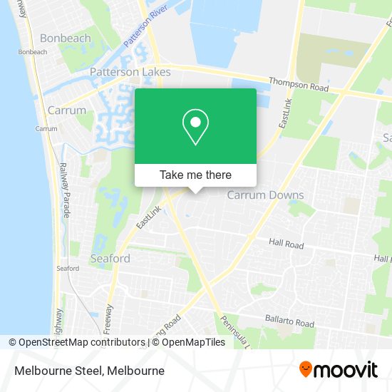 Melbourne Steel map