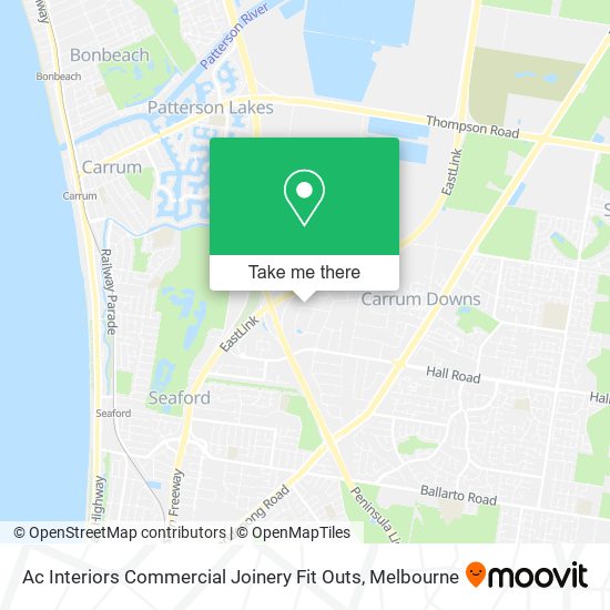 Ac Interiors Commercial Joinery Fit Outs map
