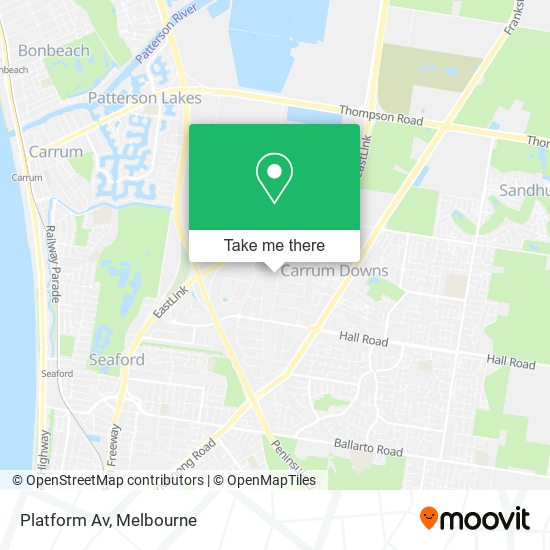 Platform Av map