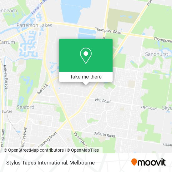 Stylus Tapes International map