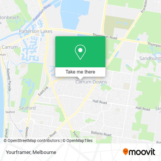 Yourframer map