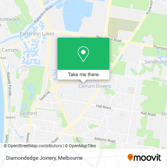 Diamondedge Joinery map