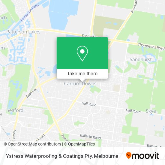 Ystress Waterproofing & Coatings Pty map