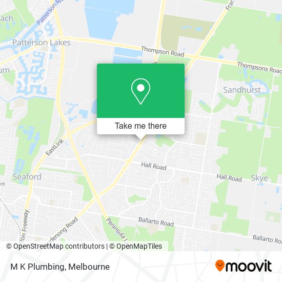 M K Plumbing map