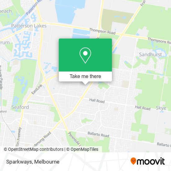 Sparkways map