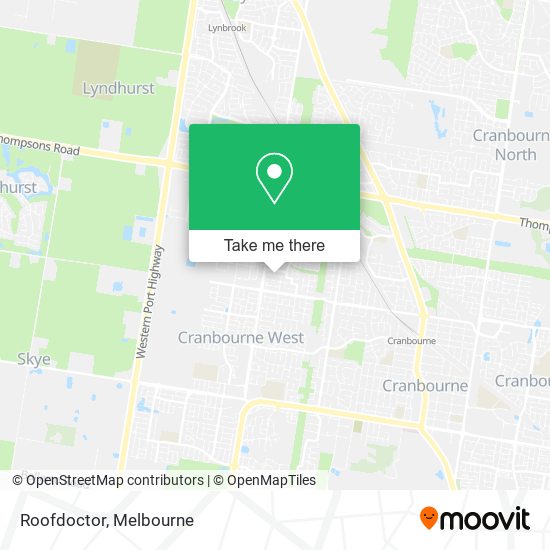 Roofdoctor map