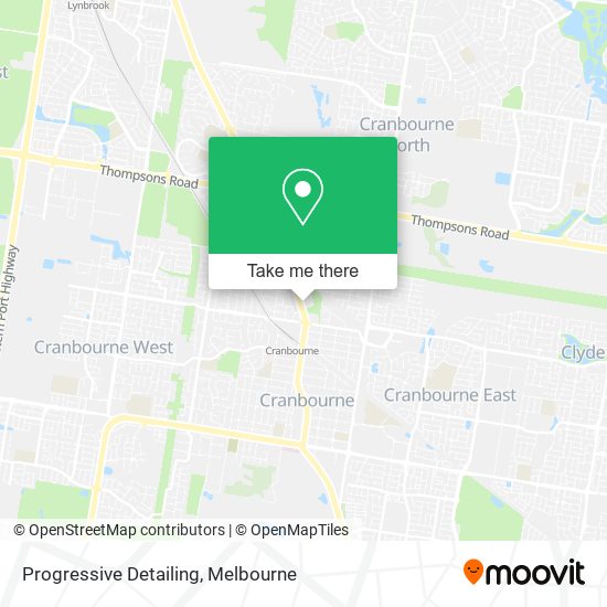 Progressive Detailing map