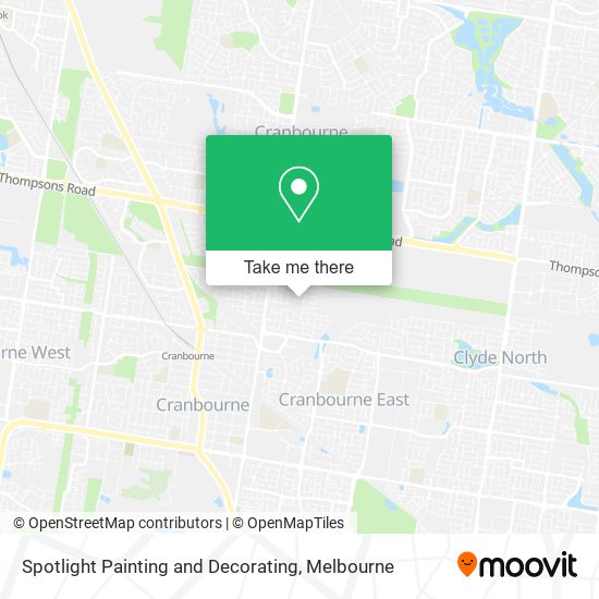 Spotlight Painting and Decorating map