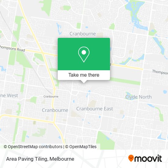 Area Paving Tiling map