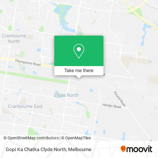 Gopi Ka Chatka Clyde North map
