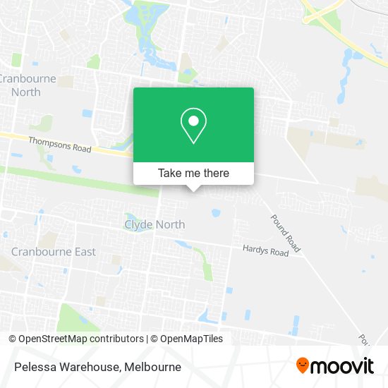Pelessa Warehouse map