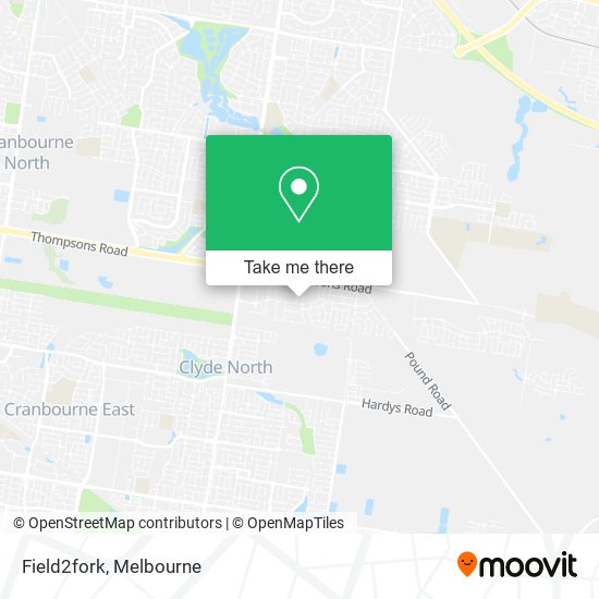 Field2fork map