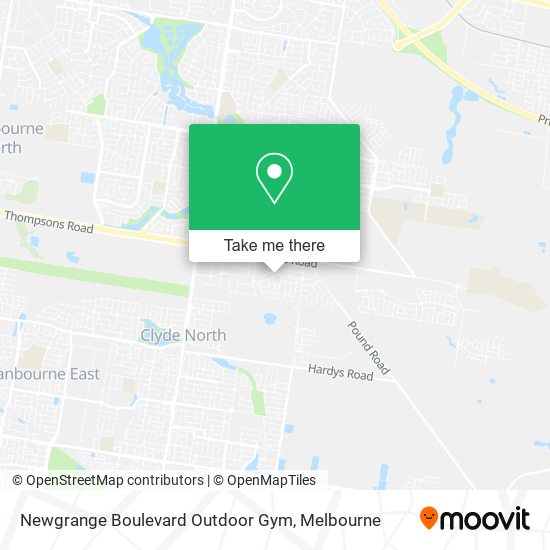 Newgrange Boulevard Outdoor Gym map
