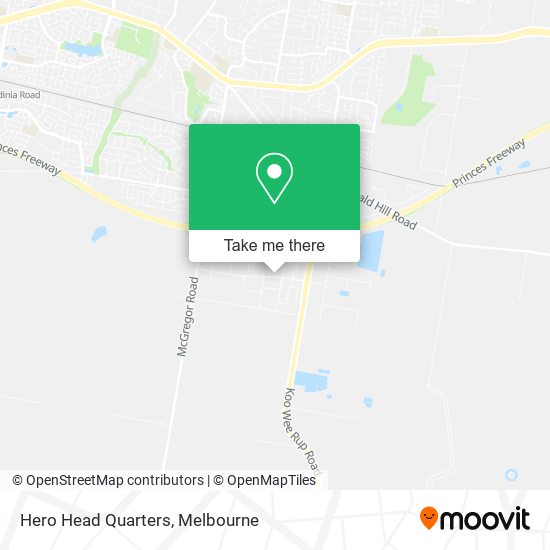 Hero Head Quarters map