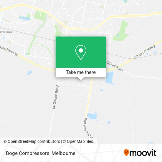 Boge Compressors map