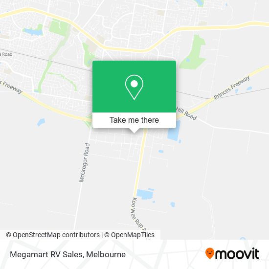 Megamart RV Sales map
