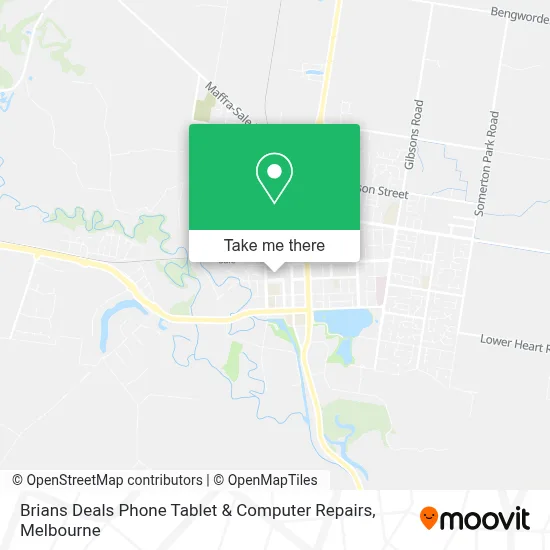 Mapa Brians Deals Phone Tablet & Computer Repairs