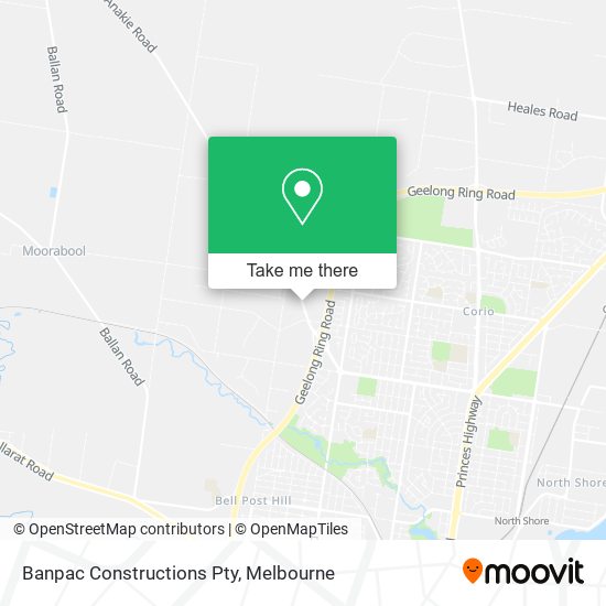 Banpac Constructions Pty map