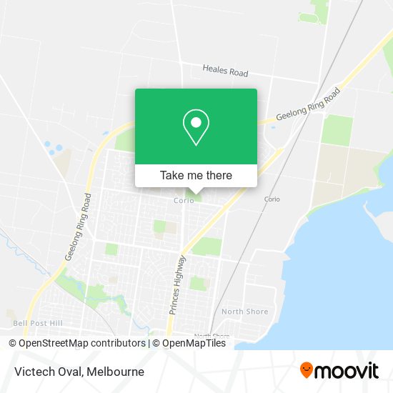 Victech Oval map