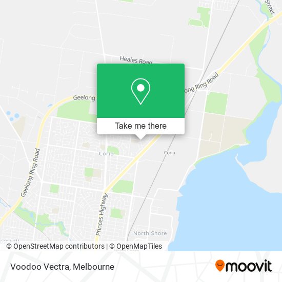 Voodoo Vectra map