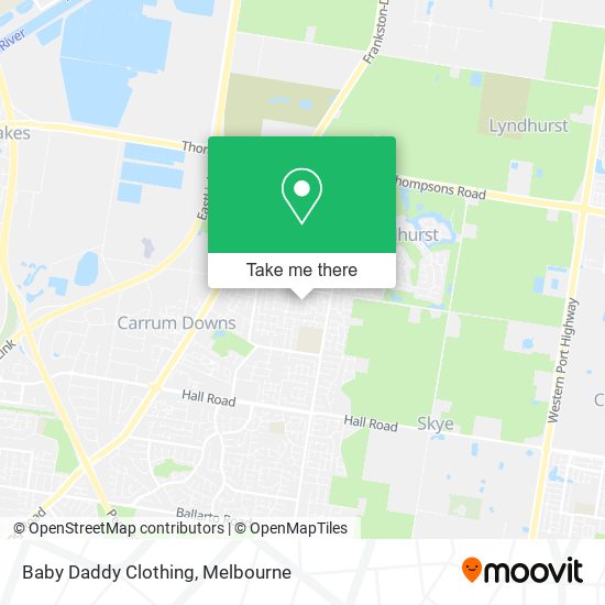 Baby Daddy Clothing map